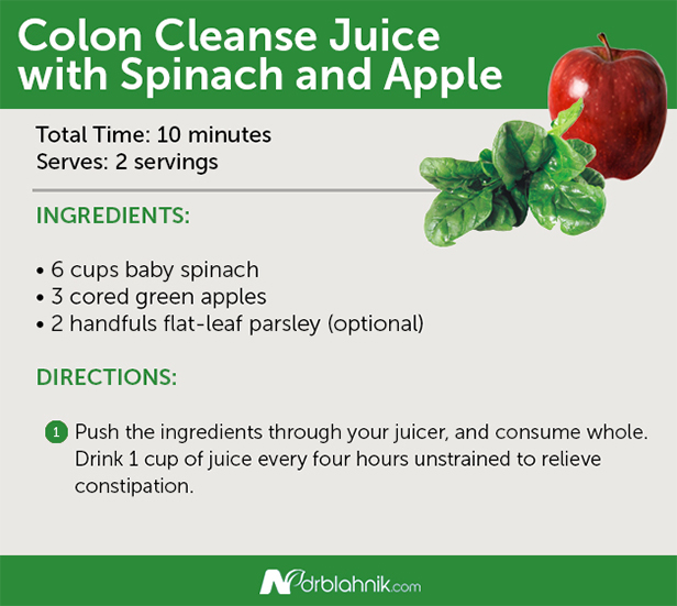 Apple Spinach Cleanse