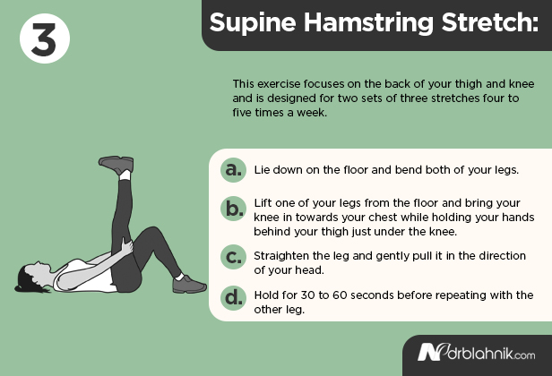 Supine Hamstring Stretch